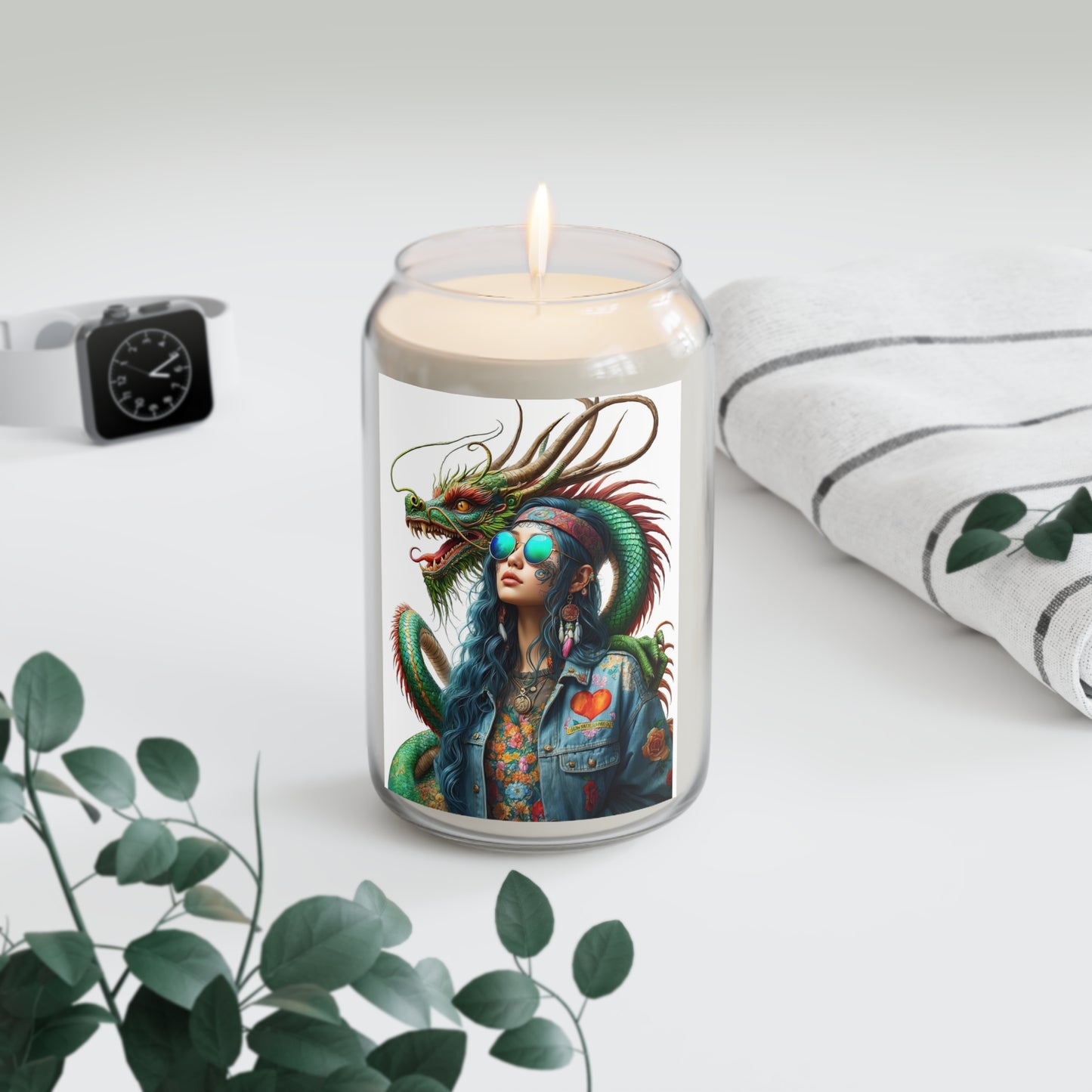 Dragon & Hippie Harmony Scented Candle, 13.75oz